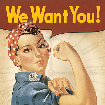 We Want You! - We're Hiring!